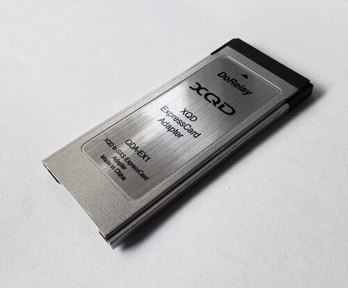 Sony索尼Z280/EX280/X280适配器XQD卡套QDA-EX1代替SXS卡4K专用