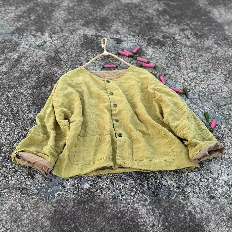 4373亚麻休闲2024年秋季