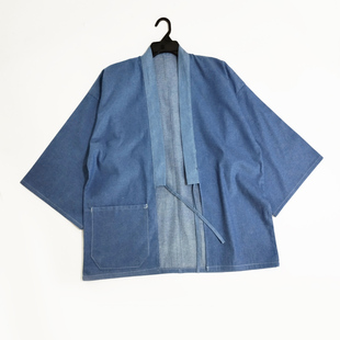 清年商店夏季薄款改良汉服道袍男女COS外套古着日系和风休闲上衣