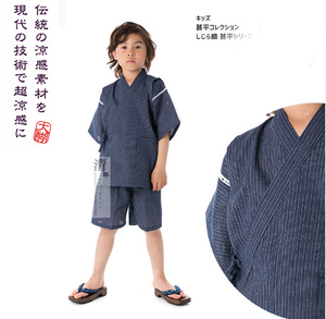 原单六一儿童一休日本和服甚平纯棉睡衣浴衣居家服作务衣新品夏季
