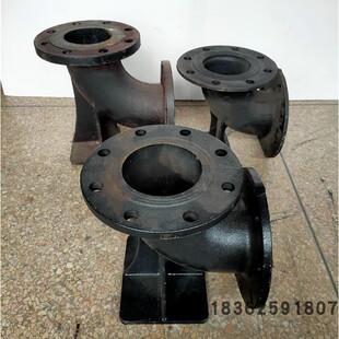 地上式室外消火栓底座消防栓弯头地下栓90度法兰弯头