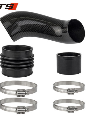 GTS 奥迪A3S3高尔夫7RGTI凌渡途观L迈腾B8 ARP款碳纤维进气二阶管