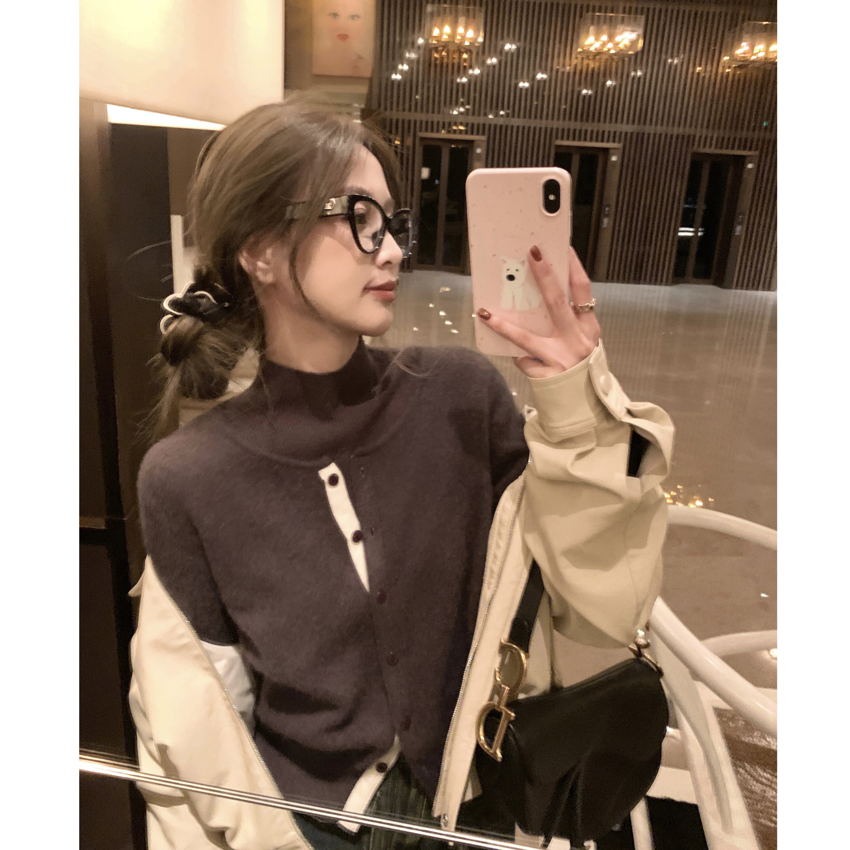 朴正义Jeongyee sweetie doll绒绒绵羊毛针织小个子毛衣开衫女冬使用感如何?