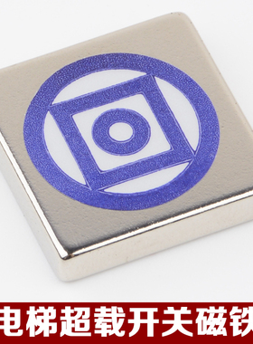 电梯称重磁铁轿底绳头称重超载磁铁ECW-S100A吸铁石适用巨人通力