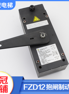电梯抱闸制动器FZD12通润制动器GTW8曳引机抱闸适用康力巨人通力