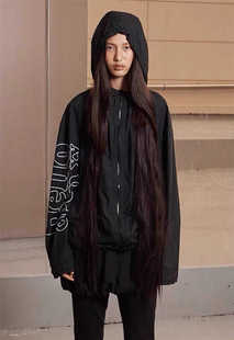 韩代潮牌OPEN YY X HELLO KITTY联名拉链连帽外套户外休闲防晒衫