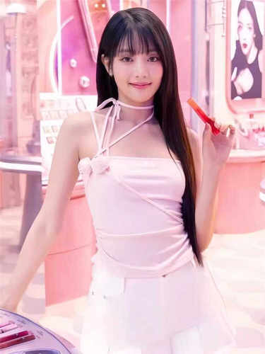 直邮正品女纯欲不规则绑带背心