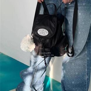 韩代潮牌LOTSYOU金智妮JENNIE同款小巧实用口袋双肩背包男女旅游