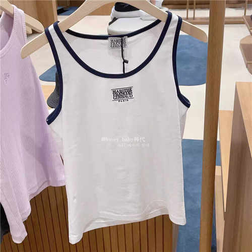 直邮正品经典黑白简约洋气背心女