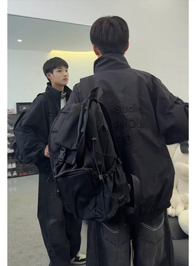 WT1670小赖家青少年2026春款新款外套男大童宽松上衣炸街长袖