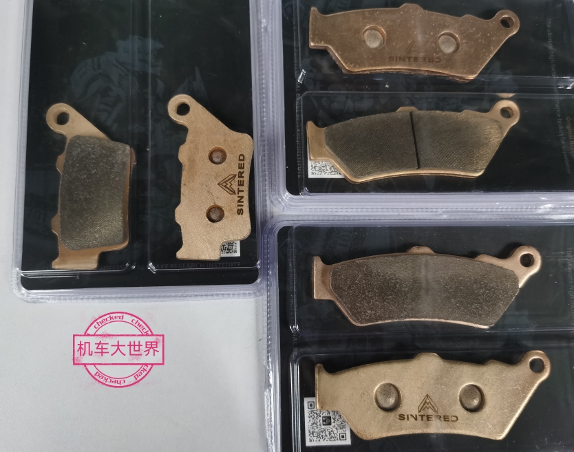 适用宝马F650GS/CS/ST F700GS F750G F800GS/GT金属前/后刹车皮片