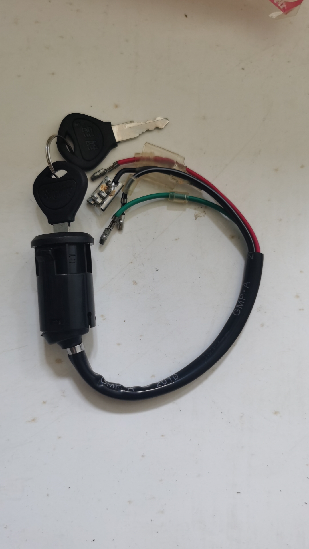 包邮CG125摩托车全车锁 全新珠江125电门锁 电动车钥匙主开关锁