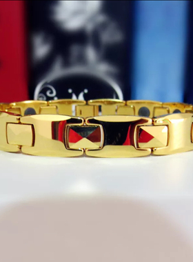 台湾金字塔钨钢韩版防辐射手链