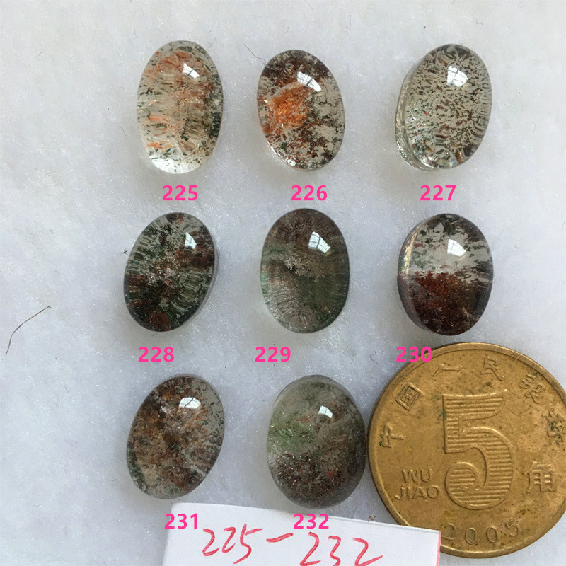 天然绿幽灵吊坠女男款 千层塔聚宝盆异象水晶项链