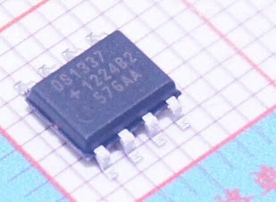 DS1337S DS1337 SOP-8 实时时钟  进口原装正品