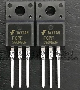 进口全新原装 FCPF260N60E FCPF260N60 场效应  直插TO220F