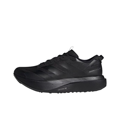 阿迪达斯Adizero Evo SL ATR舒适网布增高跑步鞋男款核心黑KK2685