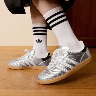 adidas originals SAMBA JP 经典情人节款亮面运动鞋德训鞋HP7105