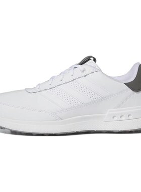 阿迪达斯S2G 24 Spikeless Leather 24高尔夫球鞋男款白色IF0298