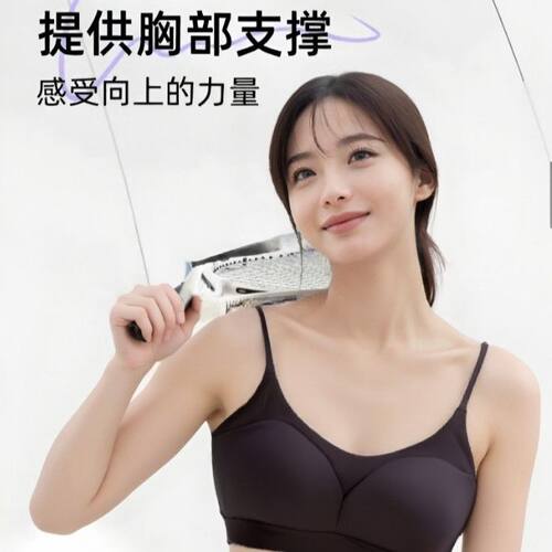 阿迪达斯新款无钢圈健康内衣常规版型运动背心吊带清爽涤纶材质