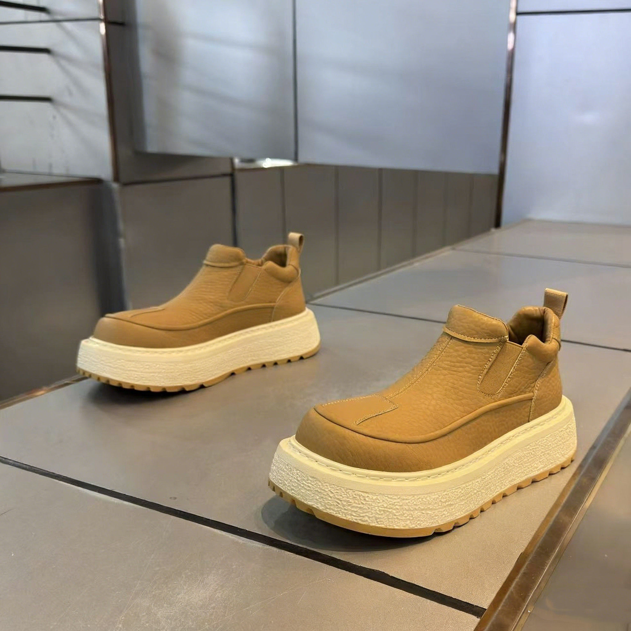 男鞋冬季高帮英伦风美式复古户外防水防滑运动厚底增高大头马丁靴,流行男鞋,单鞋,淘宝优惠券,粉丝福利购,淘宝优惠卷