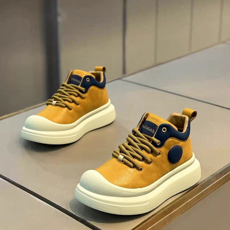 男鞋春季英伦风复古百搭休闲板鞋青少年运动厚底增高大头德比潮鞋,流行男鞋,单鞋,淘宝优惠券,粉丝福利购,淘宝优惠卷