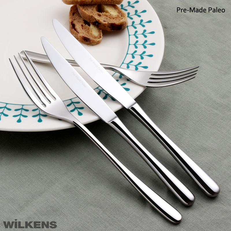 实心304不锈钢家用加厚牛排刀叉