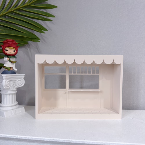 小商店3D打印食玩盲盒公仔展示架萌粒收纳架二创展示架接受微瑕