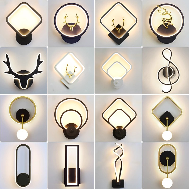 简约壁灯床头灯电视背景墙过道