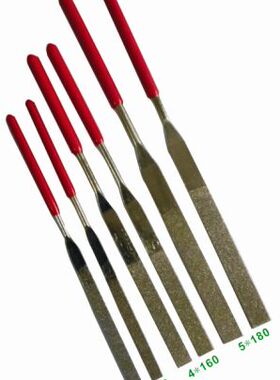 金刚石锉刀金刚砂锉刀美甲i整形锉什锦锉平锉扁锉圆锉三角锉半圆