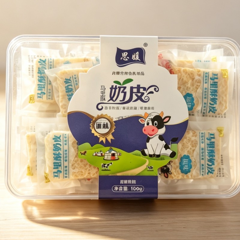思媛内蒙古特产奶皮礼盒100g图片