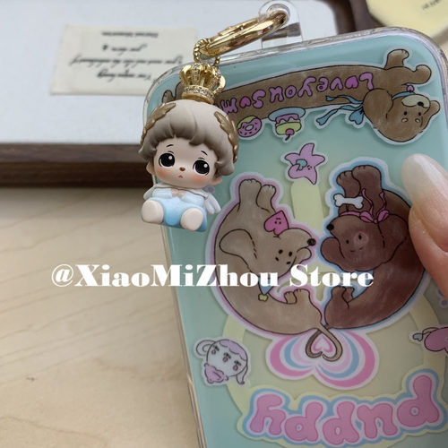 正版泡泡玛特抱抱系列inosoul小天使原创手机链包包挂件送垫片