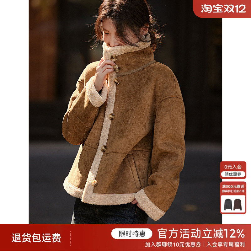 XWI/欣未美拉德加厚外套女冬