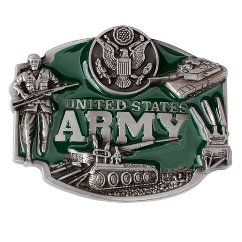 陆地战队美国西部牛仔皮带扣腰带皮带平滑扣cowboy belt buckle