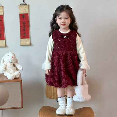 女童2025新款秋冬衣服洋气时髦