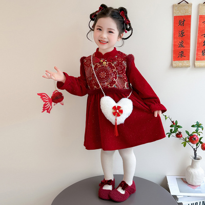 女童2025新款秋冬衣服洋气时髦