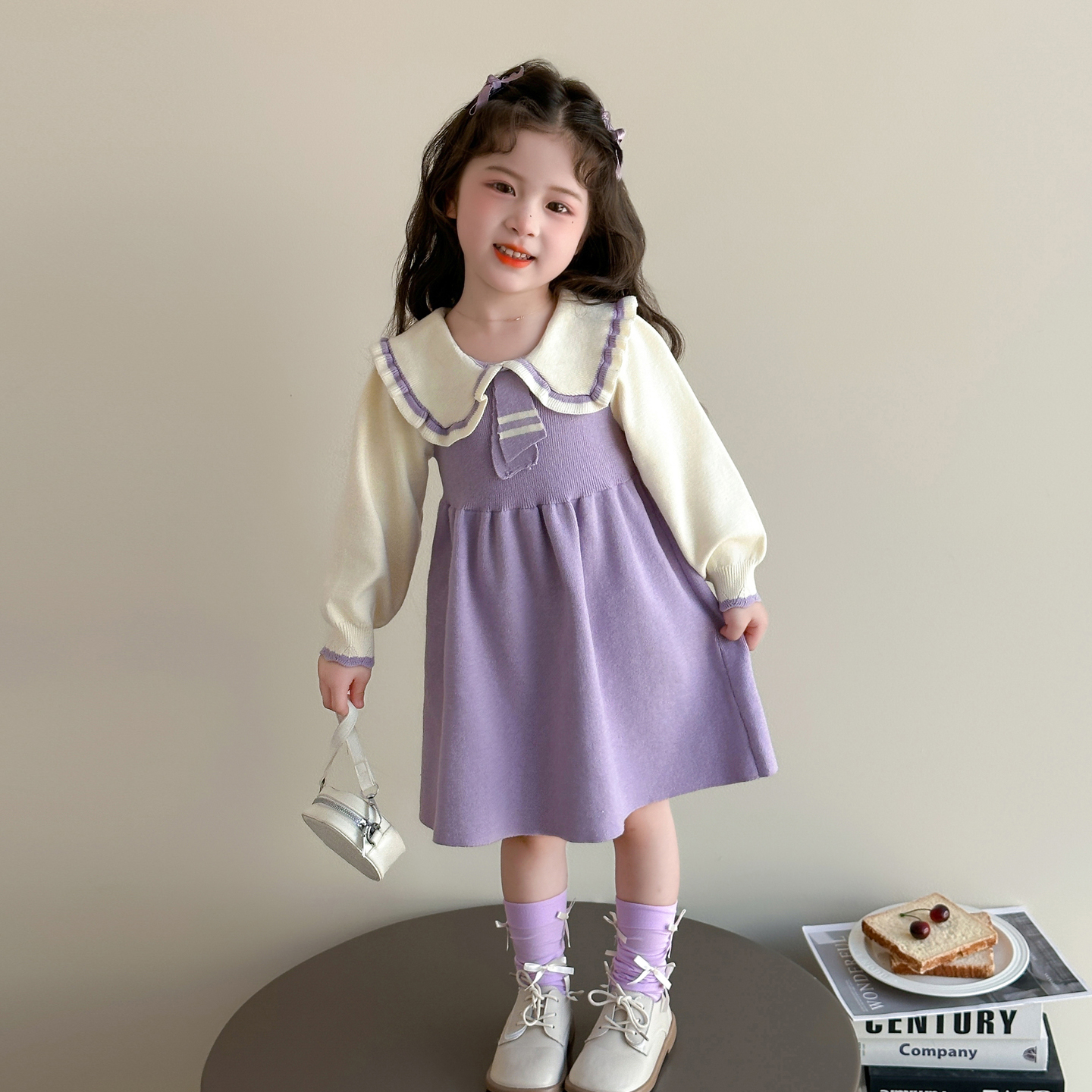 女童连衣裙2025新款儿童春秋款