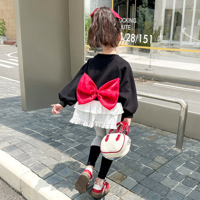 女童套装春秋款2025新款儿童洋气时髦虹萌小女孩宝宝初秋季早秋装