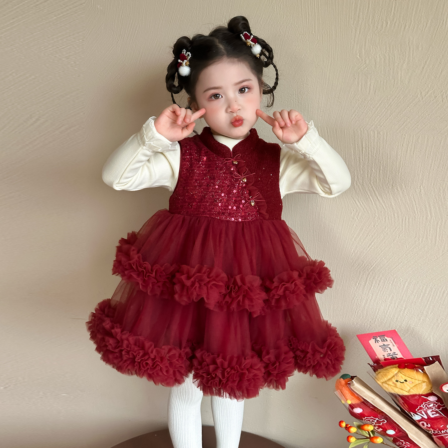 女童2025新款秋冬衣服洋气时髦