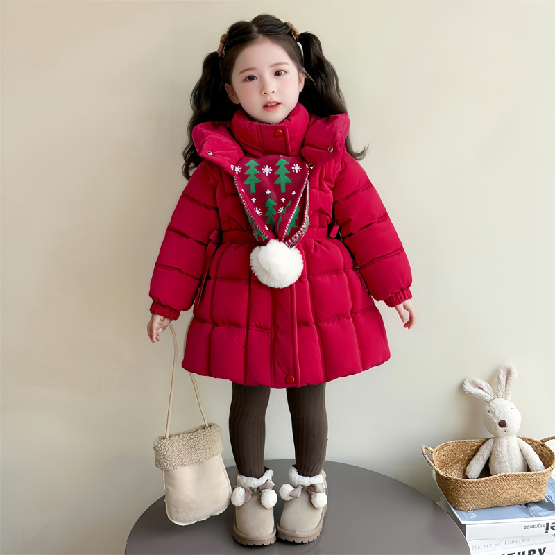 女童红色棉服2025新款儿童拜年服女宝宝冬季冬装小树棉衣棉袄外套,童装/婴儿装/亲子装,棉袄/棉服,淘宝优惠券,粉丝福利购,淘宝优惠卷