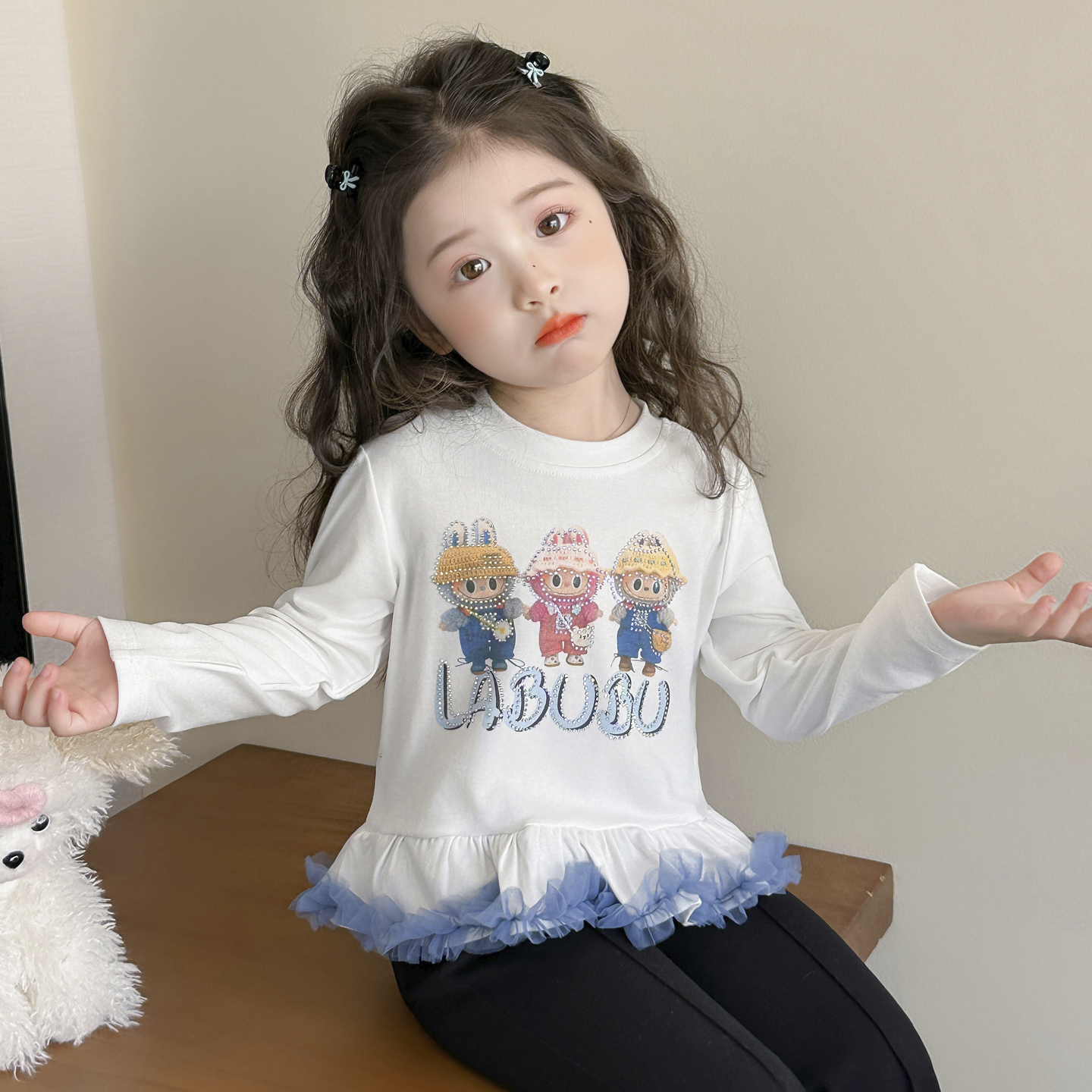 女童2025新款秋季衣服洋气时髦