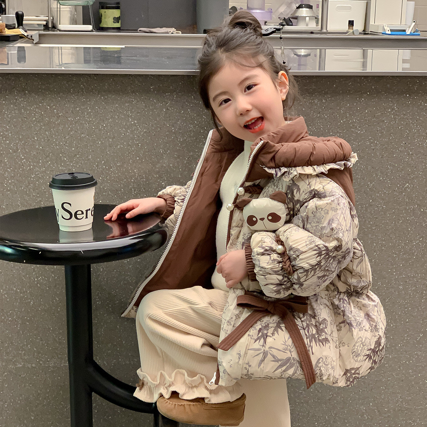 女童羽绒服冬季2025新款洋气女宝宝冬款保暖棉袄儿童冬装棉衣外套,童装/婴儿装/亲子装,羽绒服,淘宝优惠券,粉丝福利购,淘宝优惠卷