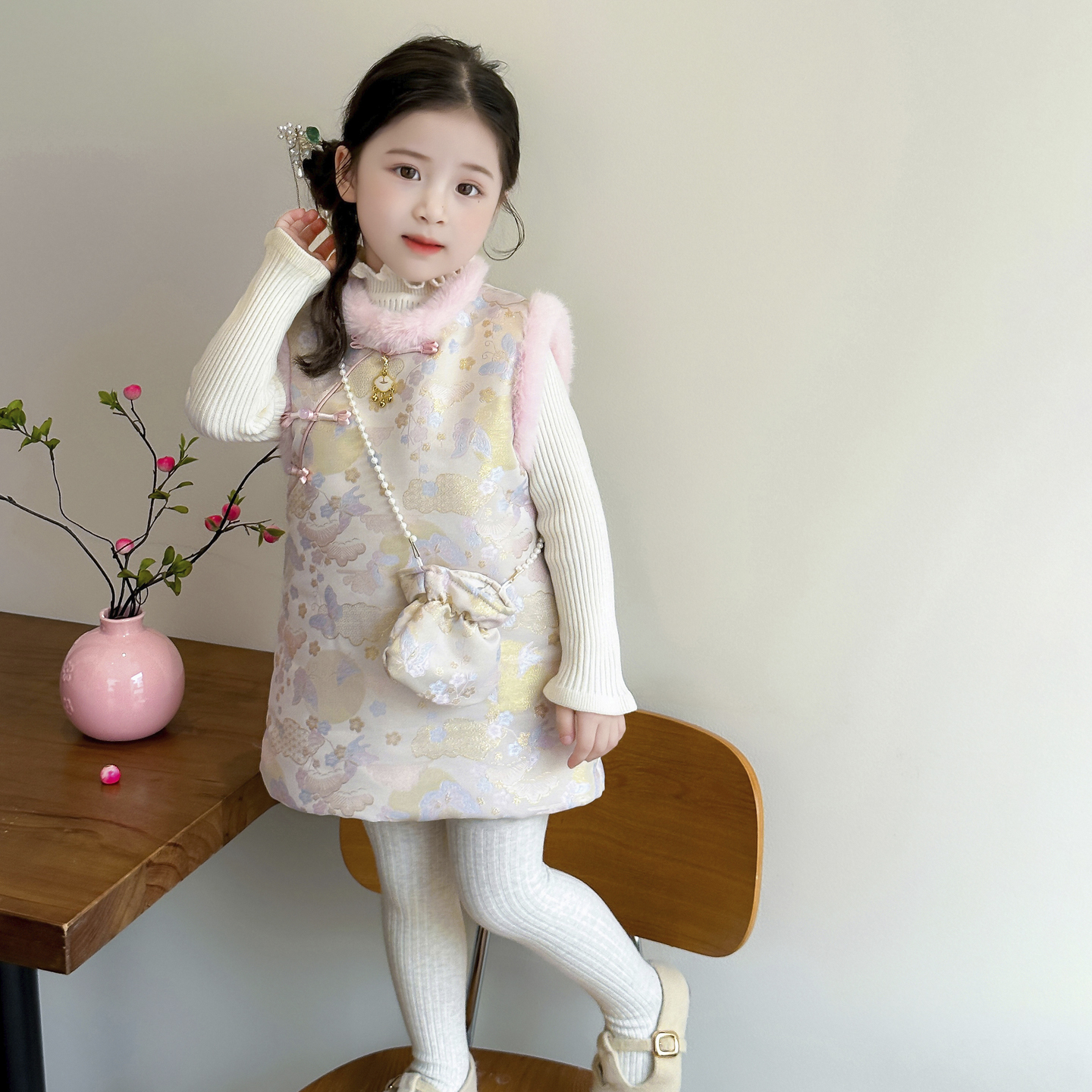 女童2025新款秋冬衣服洋气时髦