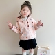 衣服 小女孩加厚时髦卫衣洋气儿童冬季 女童外套秋冬款 宝宝加绒开衫