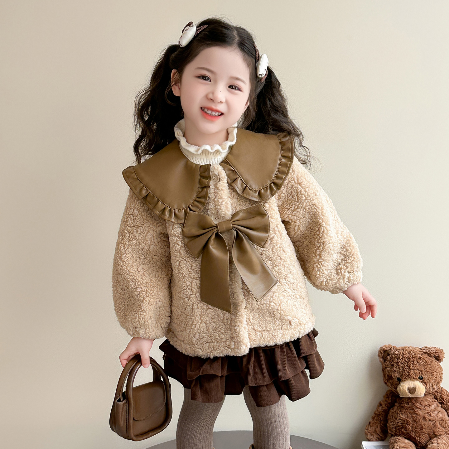 女童2025新款秋冬衣服洋气时髦