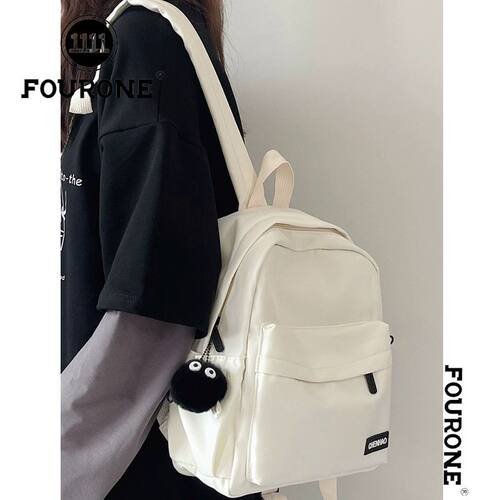 FOURONE背包女小双肩2025新款原创小众小书包轻便出游旅行双肩包