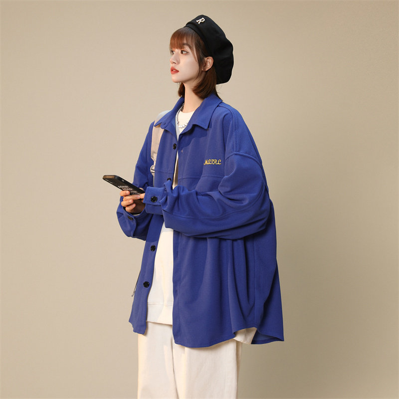 22年秋季新款纯色夹克男女宽松ins防风长袖外套DS-B247-F27-P58,男装夹克,电商B247