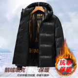冬季新款黑金羽绒服休闲舒适外套男女同款DS-B247-YF490-P105，男装羽绒服，电商B247