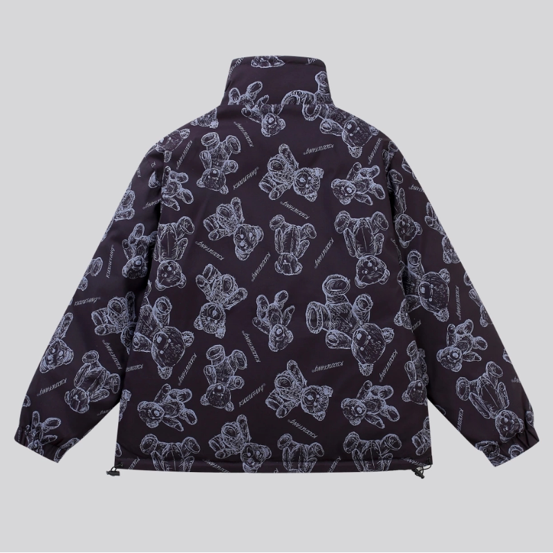 2022冬季新款潮牌羽绒服印花白鸭绒男装外套DS-B247-2128-P120,男装羽绒服,电商B247
