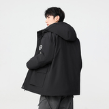 冬季暖标防风防寒白鸭绒连帽外套羽绒服情侣款B247-5277-p320，男装羽绒服，电商B247